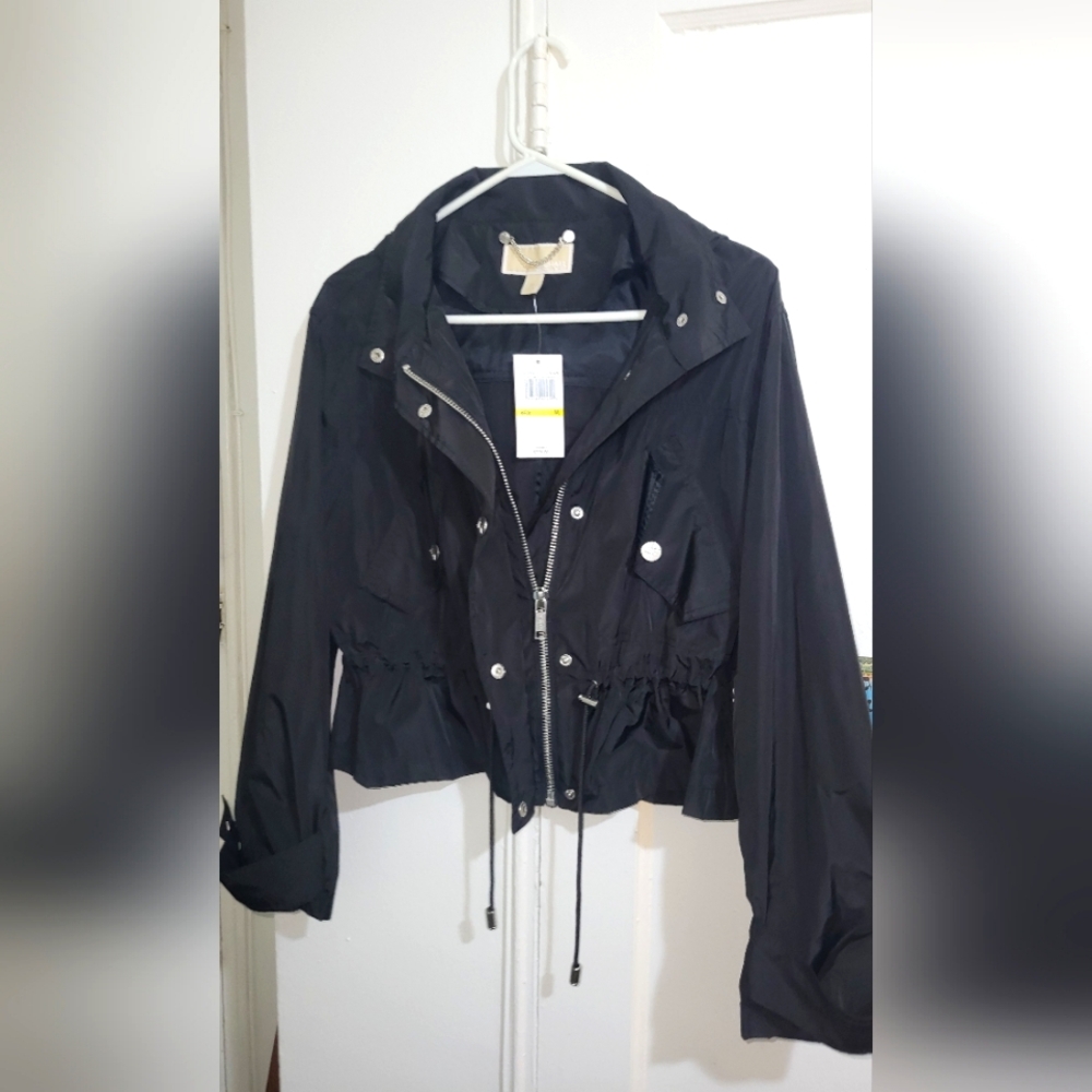 Michael Kors spring jacket with hood